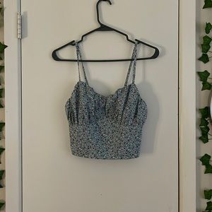 floral tank top